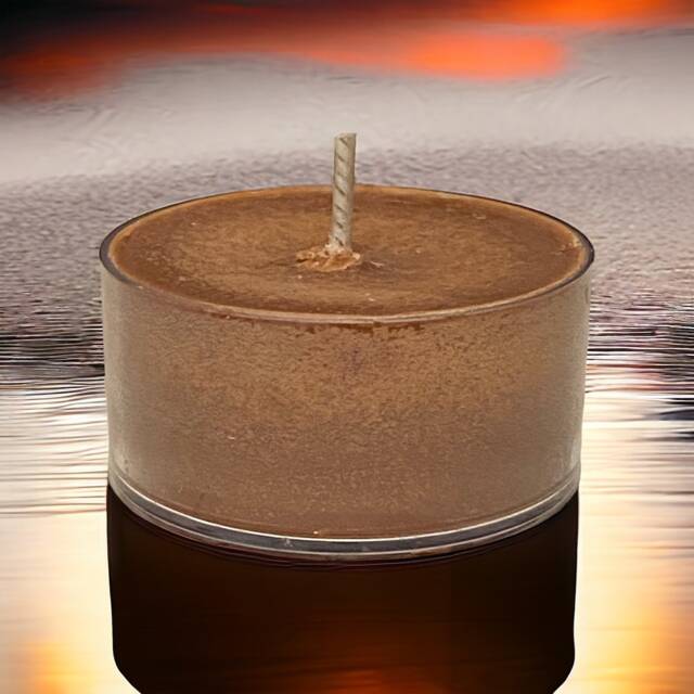 Hazelnut Creme Scented Candle Soy Tealights Rustic Home Decor - image 1