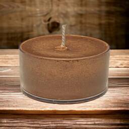 Hazelnut Creme Scented Candle Soy Tealights Rustic Home Decor - thumbnail 4