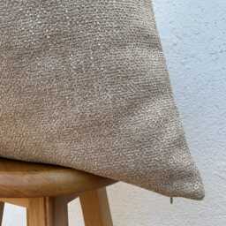 Beige Linen Pillow Cover Neutral Farmhouse Throw Cushion Or Euro Sham - Duties Paid Usa - thumbnail 3