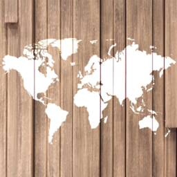 World Map Wall Art Stencil - Large Size Reusable Stencils For Diy Home Decor Great Decal Alternative - thumbnail 1