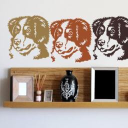 Bernese Mountain Dog Decal Vinyl Wall Sticker Home Decor - thumbnail 2