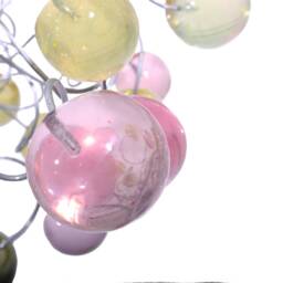 Large Bubbles Lighting, Ceiling Pendant Light With Pink & Yellow Bubbles For Kitchen Island, Bedside - Modern Lighting - thumbnail 4