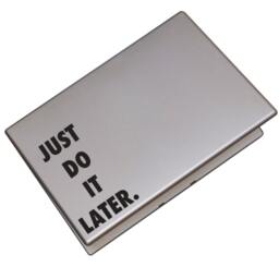 Just Do It Later Quote - Vinyl Wall Decal Sticker - thumbnail 2