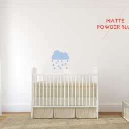 Black Wall Decals Nursery Cloud Rain Drop Decor Stickers Teardrop Girl Boy Modern & Scandinavian - Sets Of 25 - thumbnail 4