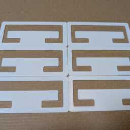 Ikea Schottis Blind Clips - Compatible Replacements X6, White Or Black, Pleated Shade Parts, Easy Install, Schottis Repair - thumbnail 4