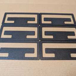 Ikea Schottis Blind Clips - Compatible Replacements X6, White Or Black, Pleated Shade Parts, Easy Install, Schottis Repair - thumbnail 2