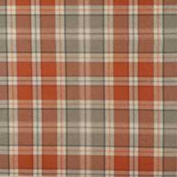 Highland Tartan Check Panama Custom Made To Measure Fully Lined Curtains Autumn - thumbnail 1