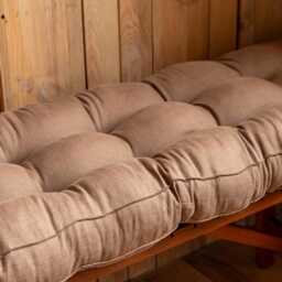 Window Seat Cushion Custom Bench Cushion Cushion, Tufted French Daybed - thumbnail 4
