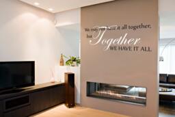 We May Not Have It All Together - Family Wall Sticker Contemporary Vinyl Decal Love - thumbnail 1