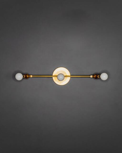 In Stock - Ships On The Same Day Likha 3 Light Candelabra Mid Century Modern Bathroom Hallway Vanity Sconce - image 1