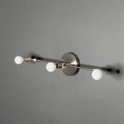 In Stock - Ships On The Same Day Likha 3 Light Candelabra Mid Century Modern Bathroom Hallway Vanity Sconce - thumbnail 4