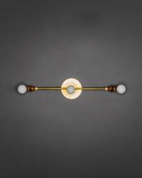 In Stock - Ships On The Same Day Likha 3 Light Candelabra Mid Century Modern Bathroom Hallway Vanity Sconce