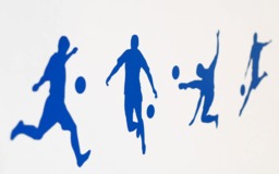 Footballer Vinyl Wall Art Decals/stickers - Various Colours & Sizes - thumbnail 1