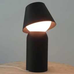 Modern Led Desk Lamp - Eclipse 3D Printed Ambient Light Night Home Decor - thumbnail 3