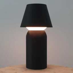 Modern Led Desk Lamp - Eclipse 3D Printed Ambient Light Night Home Decor - thumbnail 2