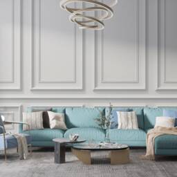 Victorian French Wall Decor Pattern Retro 3D Effect Wallpaper - thumbnail 2
