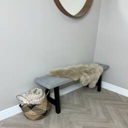 Rustic, Solid Wood, Handmade A-Frame Bench. A Frame Legs. - Dining Bench, Bench Seat - thumbnail 2