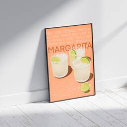 Margarita Print - Cocktail Poster Available in Multiple Sizes - thumbnail 2