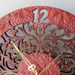 Art Wall Clock Handmade Home Decor - 11.8 - thumbnail 2