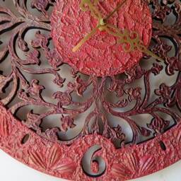 Art Wall Clock Handmade Home Decor - 11.8 - thumbnail 3