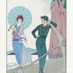 George Barbier Prints Art Deco Fashion Magazine Illustrations - thumbnail 2