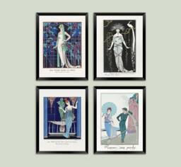 George Barbier Prints Art Deco Fashion Magazine Illustrations - thumbnail 1