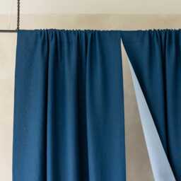 Double-Layer Linen Curtains Rod Pocket, Room Divider Curtains, Double Sided Curtain Panel, Door Drapes - thumbnail 3
