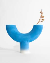 Ceramic Vase/Sculpture Portale 0036 - Minimalist Design Home Furniture & Decor Handmade in Italy