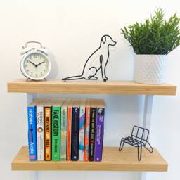 Minimalist Dog - Line Art Wall Hanging Decoration Home Decor Black Printinghive - thumbnail 2