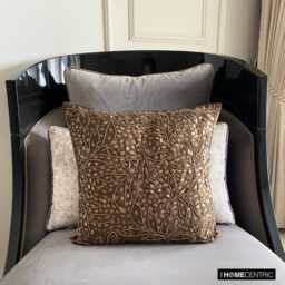 "Luxury Leaf Sofa Throw 16""x16" - thumbnail 2