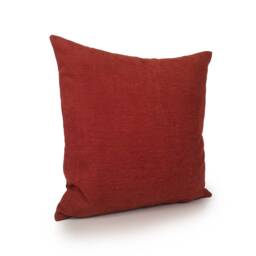 Deep Orange Red Pillow Cover, Throw Decorative Cushion Pillowcase, Accent Pillow, Velvet Covers - thumbnail 2