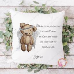 Baby Loss, in Memory, Memorial Gift, Loss Cushion, Miscarriage Pillow, Infant Grieving Gift, Angel - thumbnail 3