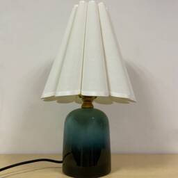 Handmade Beige Fabric Lamp Creative Home Decor - thumbnail 3