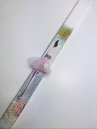 Greek Easter Candle-Ballerina Candle, Greek Candles, Lambatha, Lambades, Greek Lambada, ??????????????, Palm Sunday - thumbnail 1