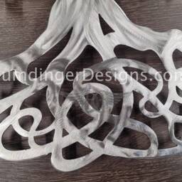 Large Metal Wall Art Infinity Tree Of Life - Heated Stainless Steel - thumbnail 2