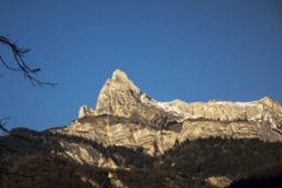 Mont Blanc Print Alps Mountain Landscape Photography, Adventure Wall Art - thumbnail 1