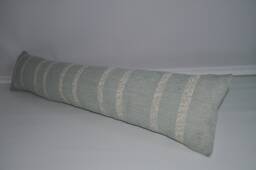 Green & Cream Fabric Door Draught Excluder Cushion 91 X 19 cm 36 7 Half Inch