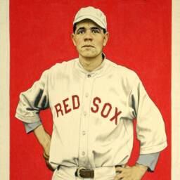 Reprint Of A Vintage Sports Poster - 1915 Babe Ruth The Boston Red Sox - thumbnail 2
