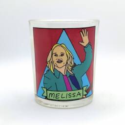 Melissa Etheridge Glass Votive Candle // Lgbtq Altar