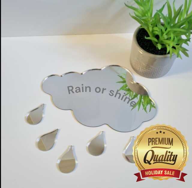 Personalized Acrylic Mirror Wall Art Indoor/Outdoor Safe - image 1