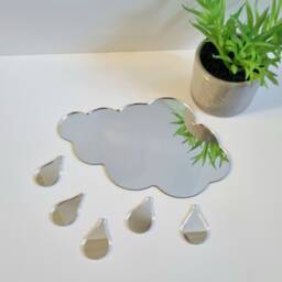 Personalized Acrylic Mirror Wall Art Indoor/Outdoor Safe - thumbnail 2