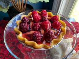 Red Ripe Raspberry Pie Candle - thumbnail 1