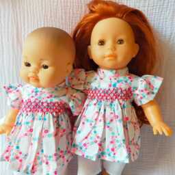 Delicate Blouse For Dolls From 34 To 36 cm, A Soft Setting Of Tenderness - thumbnail 2