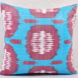 Hand Dyed Ikat Pillow Cover - thumbnail 2