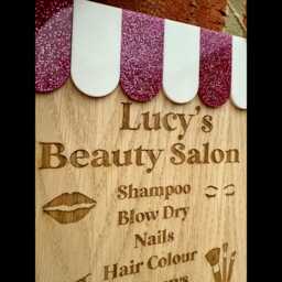 Personalised Wooden Children's Beauty Salon Role Play Sign - Montessori - thumbnail 3