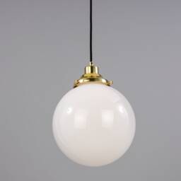Gentry Opal Glass Globe Pendant Light 9.75 Ip20 - thumbnail 3
