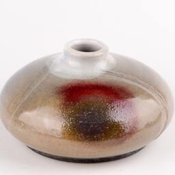 Multicolore Vase 3, Hand Thrown Stoneware Ceramics - Unica Fired in Reduction With Self Developed Glazes & Oxides [Id3441712] - thumbnail 2