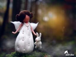 Needle Felted Fantasy Doll