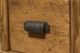 London Bedside Cabinet With 3 Drawers - Made Reclaimed Wood - thumbnail 3