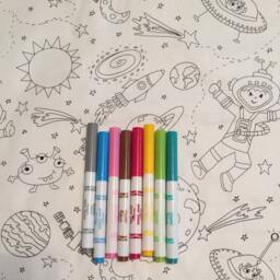Color Me Pillowcase - Space - thumbnail 4